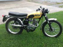 1964 triumph tiger cub. ( mountain cub)