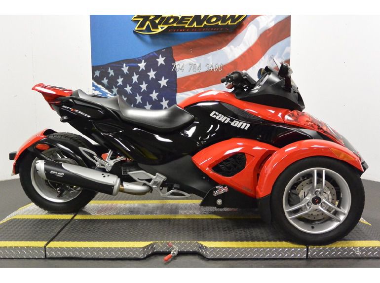 2009 can-am spyder roadster se5 