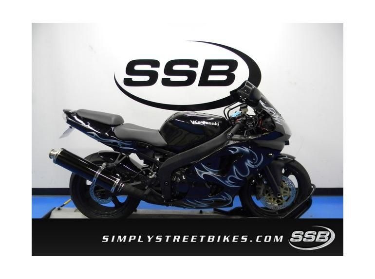 2001 Kawasaki ZX6R Sportbike 