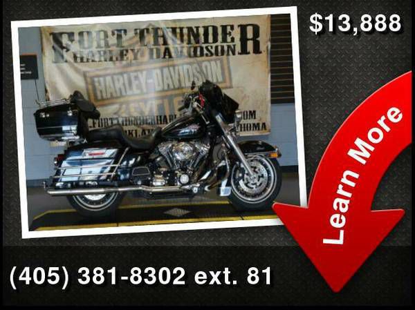 2008 Harley-Davidson Electra Glide Classic Vivid Black