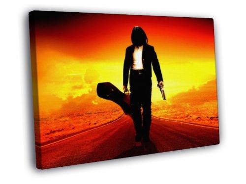 El Mariachi Desperado Antonio Banderas Sunset Movie FRAMED CANVAS Print