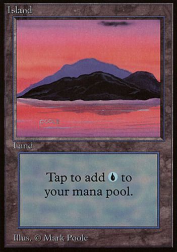 Island (3) ~ Beta LEB ~ HP x 1 MTG Magic