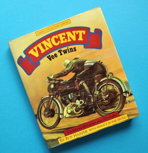 Vincent rapide black shadow meteor lightning motorcycle restore manual book