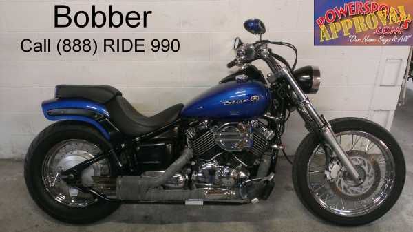 2009 Used Yamaha Vstar 650 Bobber Motorcycle For Sale-U1910!