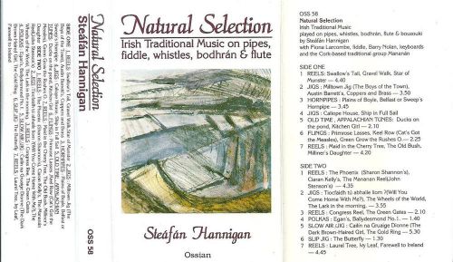 Steafan hannigan - natural selection - cassette tape album