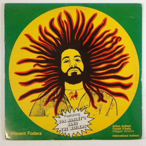 Vincent fodera &#034;international anthem/italian anthem&#034; reggae 12&#034; ital sealed