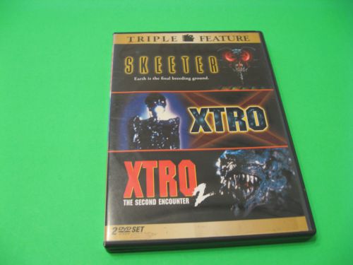 Skeeter/Xtro/Xtro II (DVD, 2007, 2-Disc Set) very rare oop jan-michael vincent