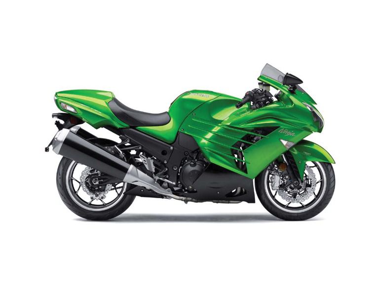 2013 kawasaki ninja zx-14r abs black-green 