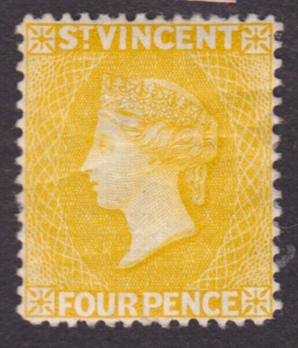 St vincent #7 f-vf  mint hinged og    (fbu28