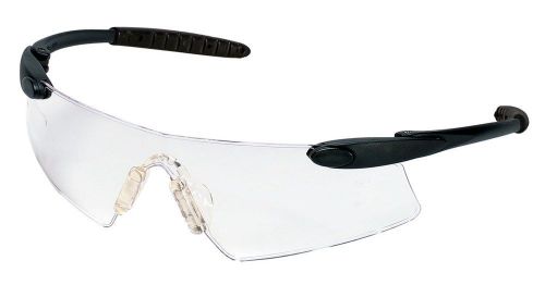 Crews Desperado Safety Glasses Black Frame - Fog Free Clear Lens