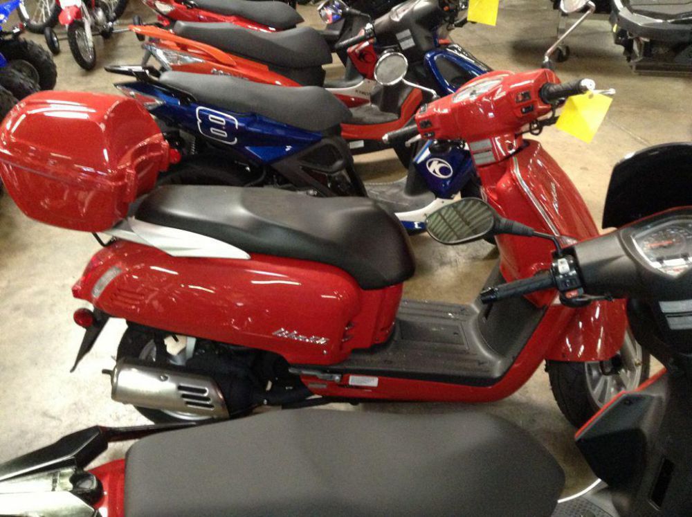 2013 kymco like 50  scooter 