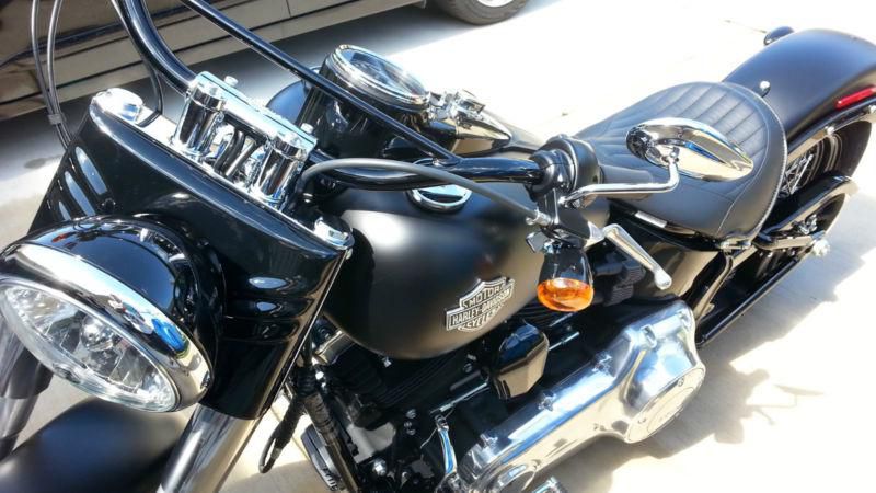 2013 Harley-Davidson: Softail Slim (FLS 103) - Black Denim