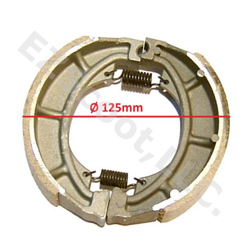 DRUM BRAKE SHOES PAD 125mm GY6 4STROKE CHINESE SCOOTER TAOTAO BMS VENTO VIP SUNL