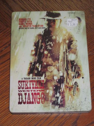 Sukiyaki Western Django DVD Steelbook gunslinger cover