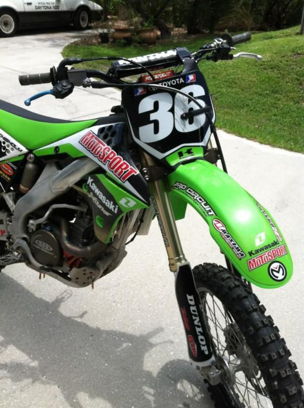 2006 kawasaki kx250f pro circuit racing bike