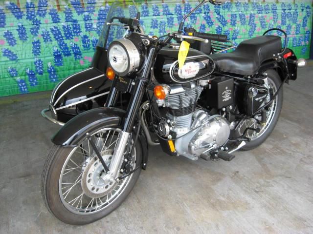 2013 Royal Enfield B5 Bullet With Rocket Sidecar Sport Touring 