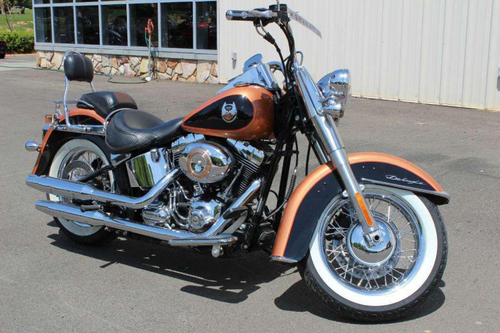 2008 harley-davidson flstn softail deluxe  cruiser 