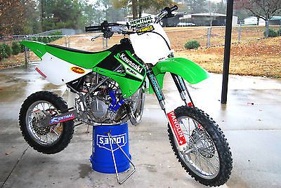 Kawasaki : KX Kawasaki : KX 85 2006 Dirtbike + VForce3 + FMF