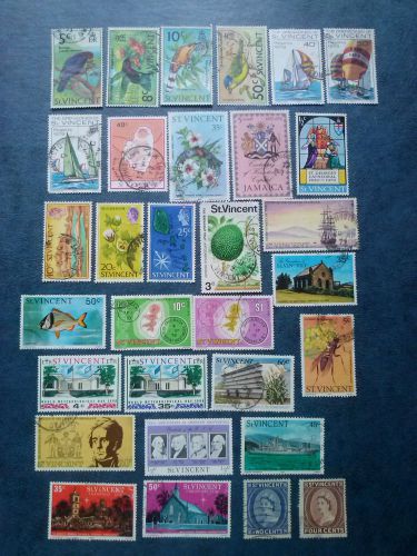 St-vincent 31 stamps used