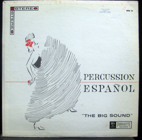 Los desperados percussion espanol lp vg rfm-54 vinyl  record