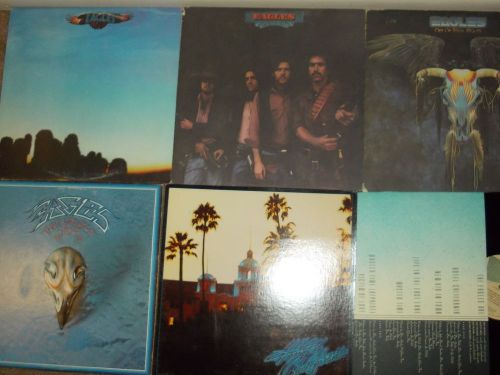 THE EAGLES LP LOT DESPERADO ONE OF THESE NIGHTS HOTEL CALIFORNIA Greatest Hits