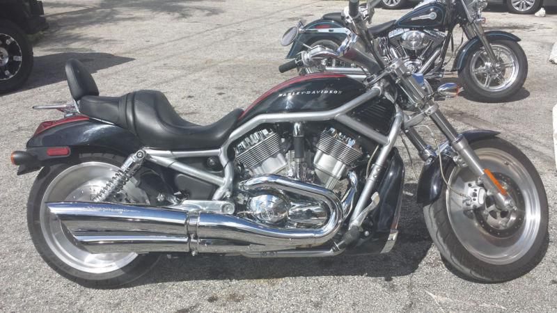 Black 2005 Harley-Davidson V-Rod (VRSCA)