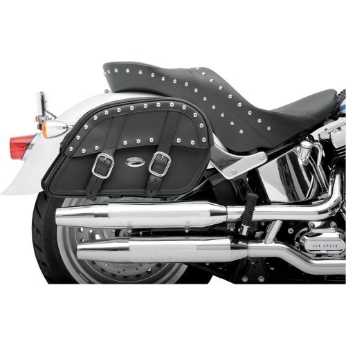 Saddlemen Desperado Slant Large Custom-Fit Motorcycle Saddlebags Harley
