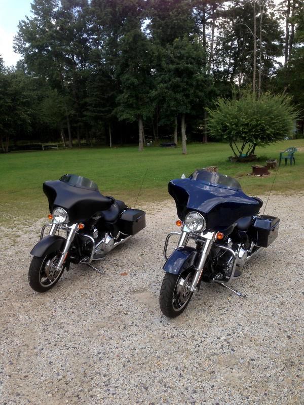 2013 and 2012 harley davidson street glides