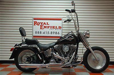 2002 harley fat boy with big bars sweet ride great low price financing call now!