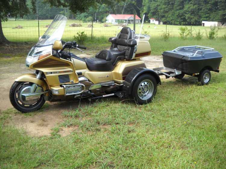 1991 honda goldwing trike and trailer voyager removable