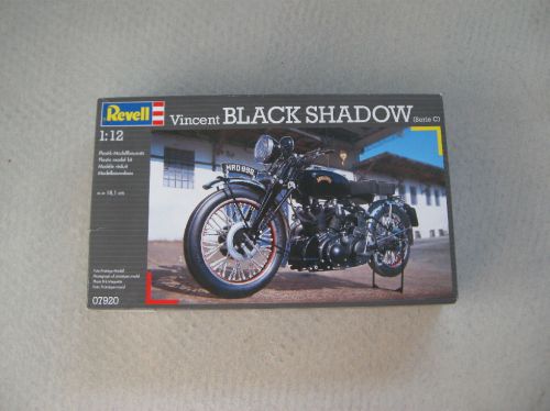 Vincent black shadow (serie c), 1/12, revell