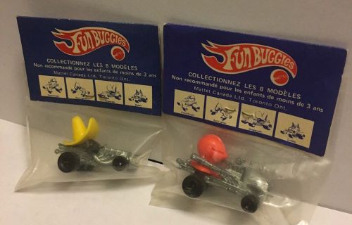 Hot wheels 1972 zowees good knight &amp; desperado car shell promotion mib mint bag