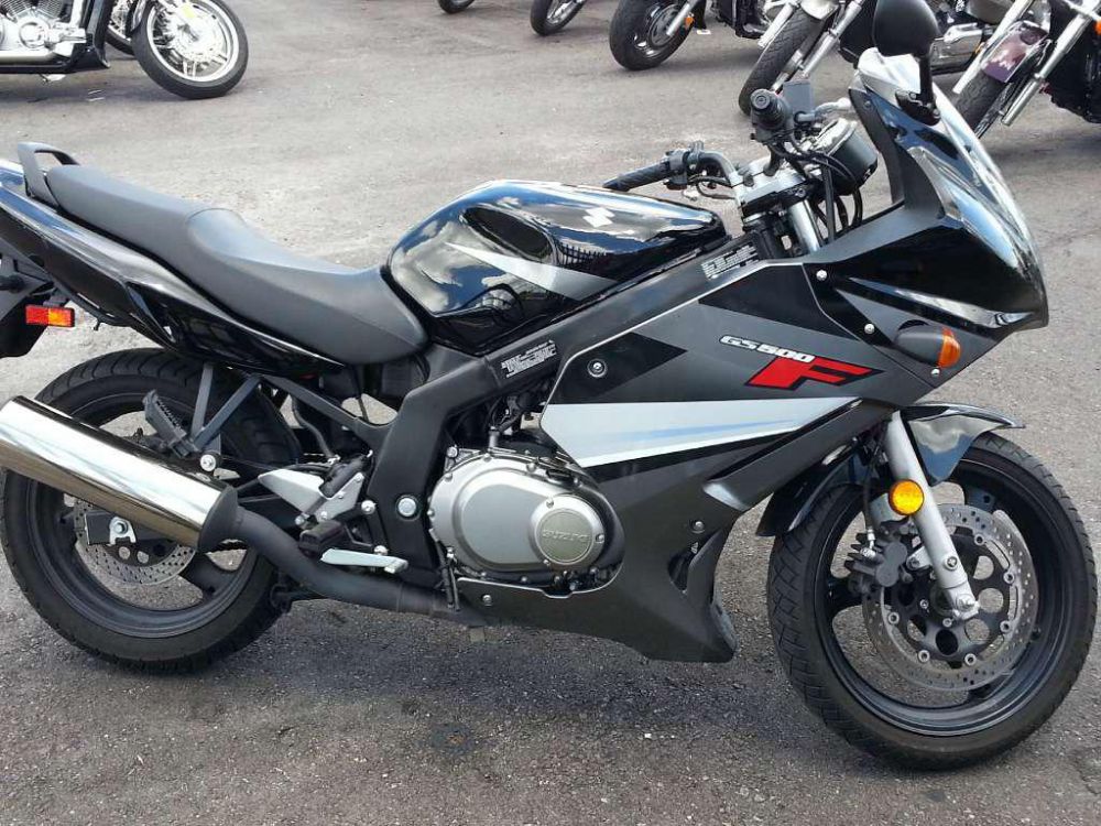 2009 suzuki gs500f  sportbike 