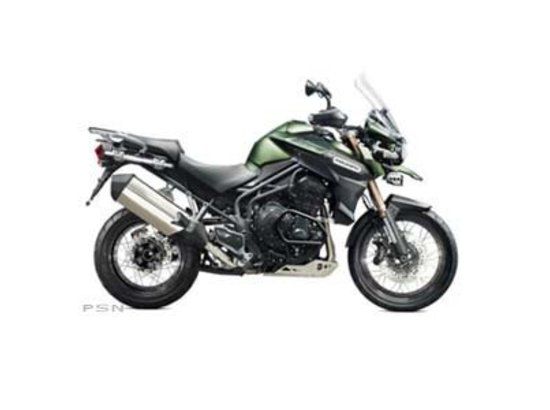 2013 triumph tiger 800 xc abs - matte khaki green 