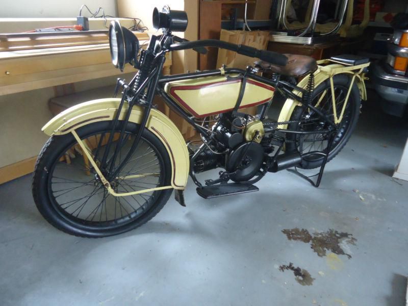 Rare 1920 harley davidson model w