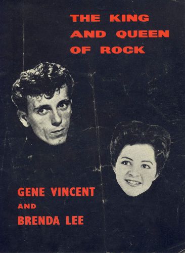 Gene vincent brenda lee 1952 english tour programme