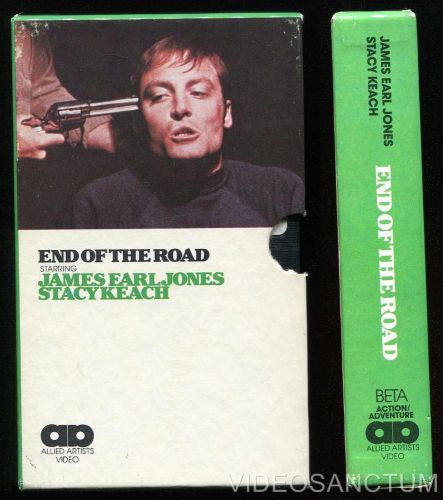 Cult comedy beta not vhs end of the road 1970 allied artists stacey keach rare
