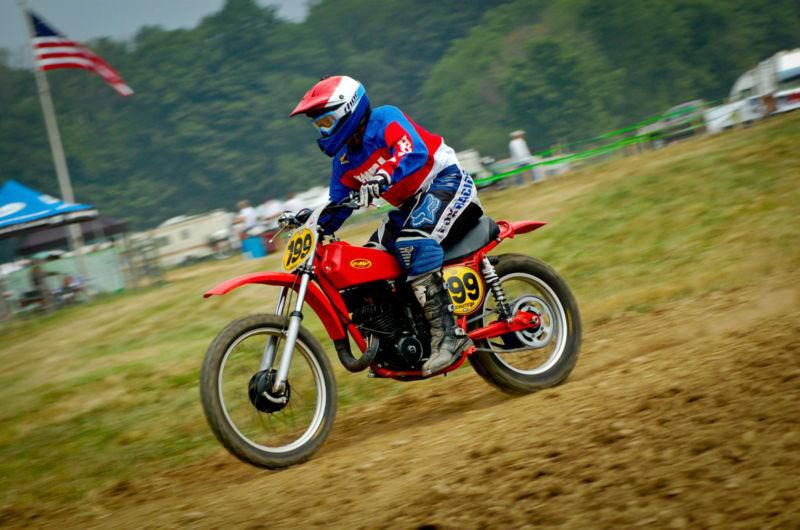 1976 honda  cr250m completely gone through