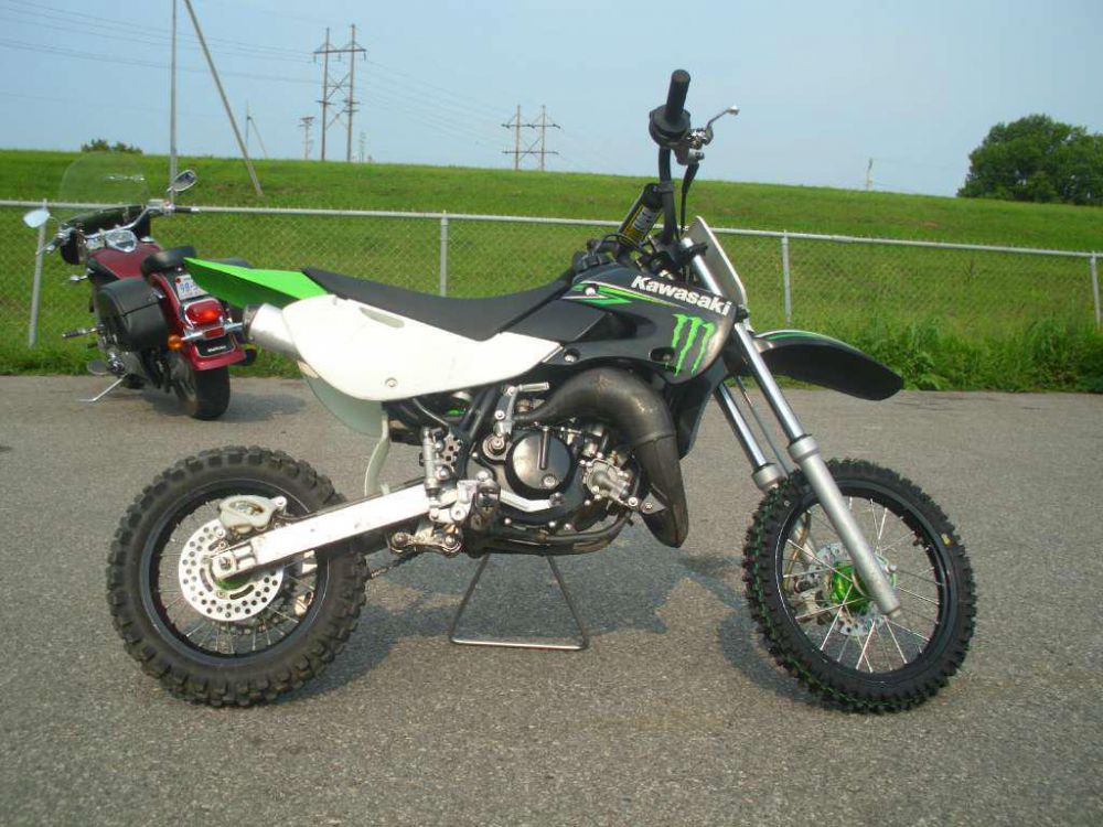 2009 kawasaki kx65 monster energy  mx 