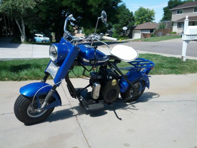 1960 cushman eagle scooter, restored by al gullion, very original