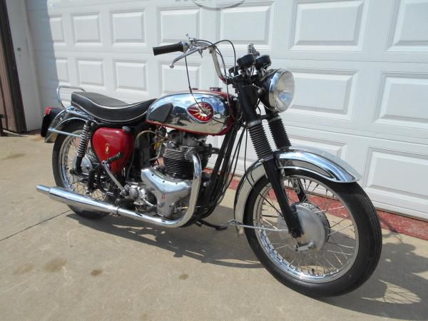 1960 BSA Super Rocket - runs and rides good