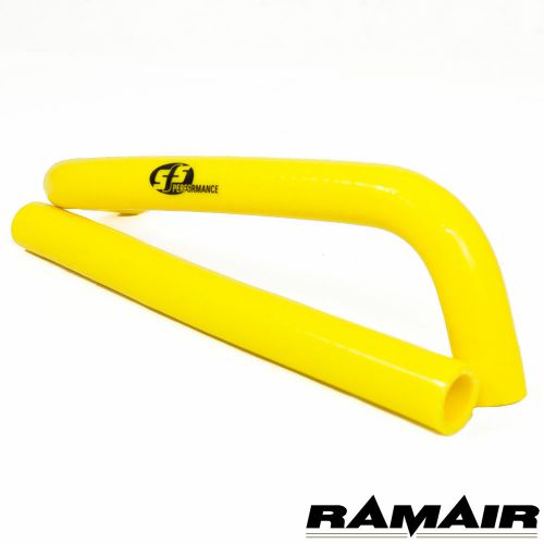 SFS Silicone Coolant Hose Kit for Husaberg FE/FS 450cc/525cc/650cc in Yellow