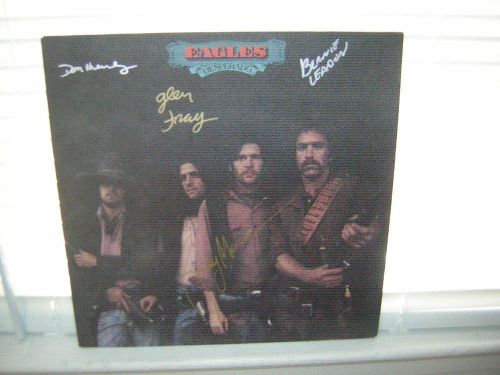 The eagles lp signed desperado glenn frey don henley