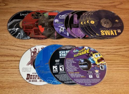 PC MS-DOS Windows CD-ROM Game Disc only discs - (Pick One)