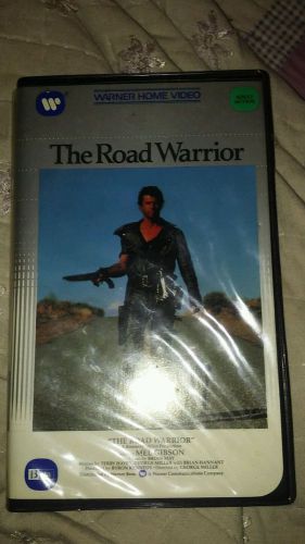 Warner home video the road warrior beta max tape