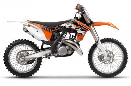 2012 KTM 125 SX 125 Dirt Bike 