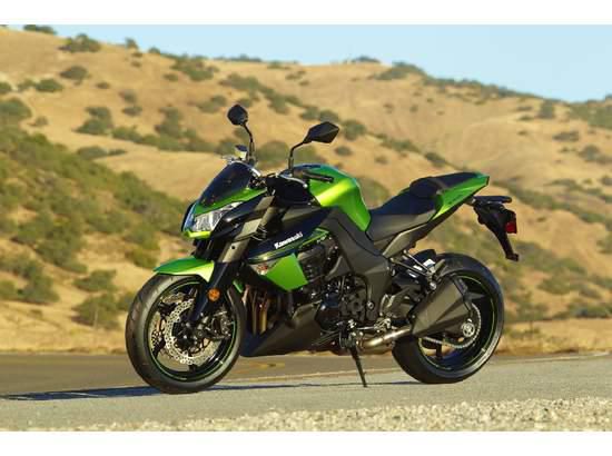 2012 Kawasaki Z1000 1000 Sportbike 