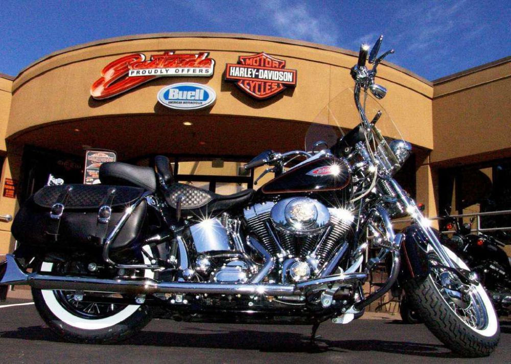 2002 harley-davidson flsts/flstsi heritage springer  cruiser 