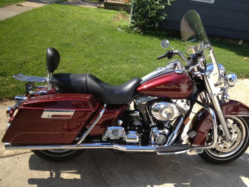 2008 harley davidson road king *ultra low miles*