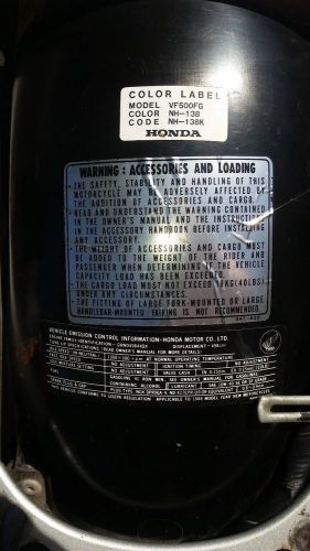 1986 Honda Interceptor, image 15